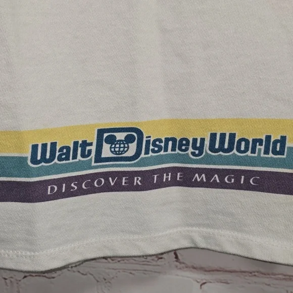 Walt Disney World Disney Parks Minnie Mouse Castle White Hoodie Sweatshirt Small - Picture 7 of 16